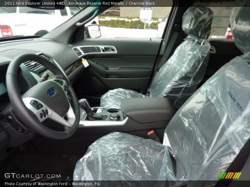 Bordeaux Reserve Red Metallic / Charcoal Black 2011 Ford Explorer Limited 4WD