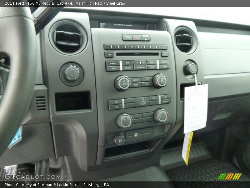 Controls of 2011 F150 XL Regular Cab 4x4