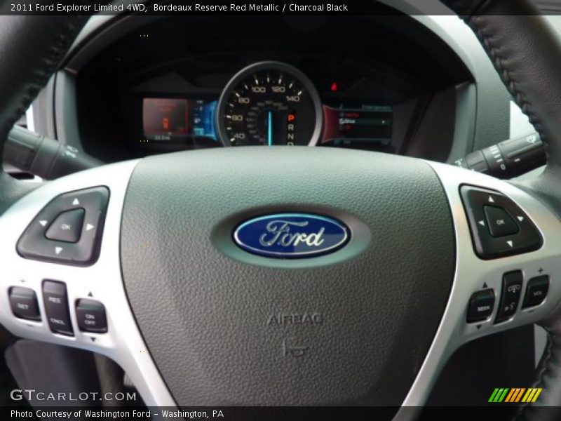 Controls of 2011 Explorer Limited 4WD