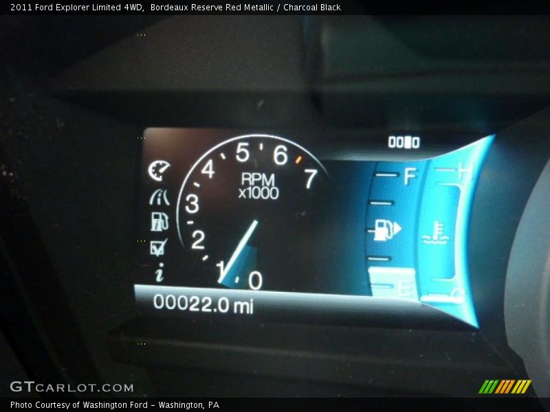 Bordeaux Reserve Red Metallic / Charcoal Black 2011 Ford Explorer Limited 4WD