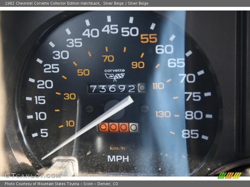  1982 Corvette Collector Edition Hatchback Collector Edition Hatchback Gauges