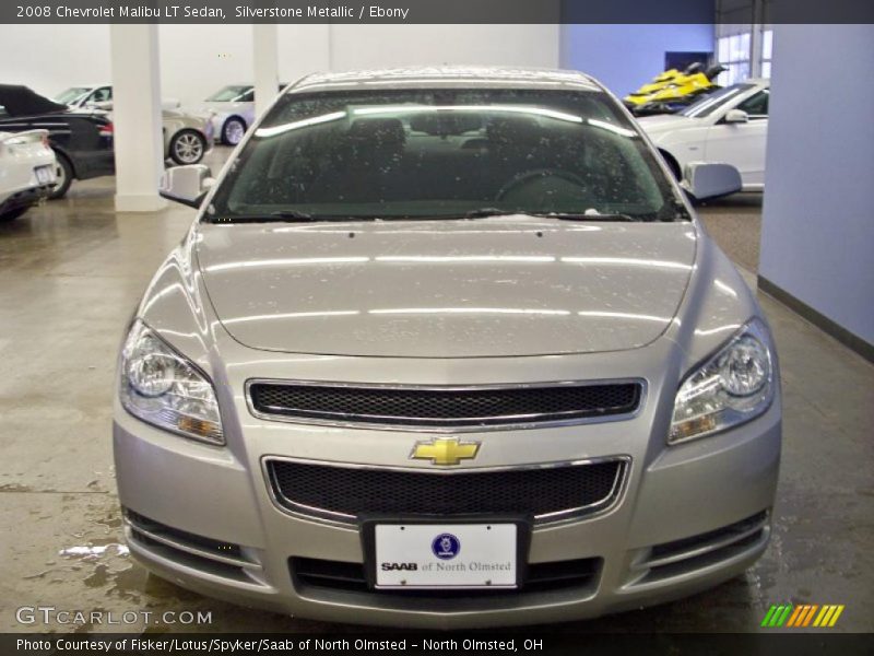 Silverstone Metallic / Ebony 2008 Chevrolet Malibu LT Sedan