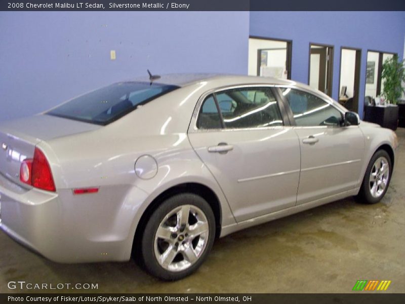 Silverstone Metallic / Ebony 2008 Chevrolet Malibu LT Sedan