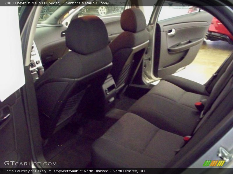 Silverstone Metallic / Ebony 2008 Chevrolet Malibu LT Sedan