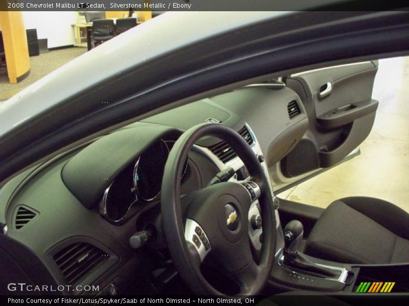 Silverstone Metallic / Ebony 2008 Chevrolet Malibu LT Sedan