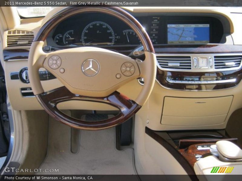 Dashboard of 2011 S 550 Sedan