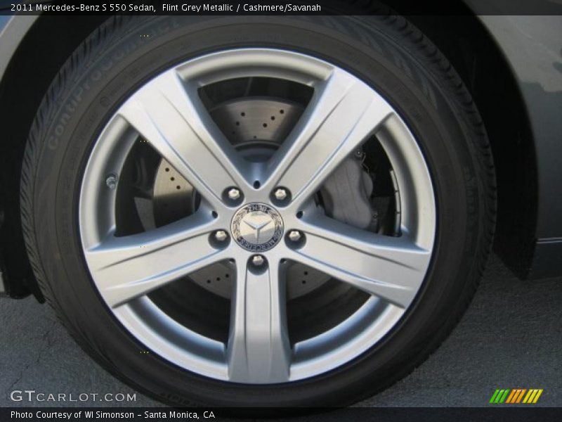  2011 S 550 Sedan Wheel