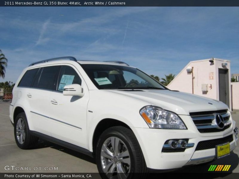 Arctic White / Cashmere 2011 Mercedes-Benz GL 350 Blutec 4Matic