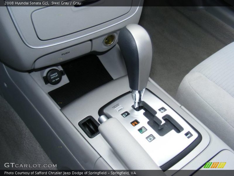 Steel Gray / Gray 2008 Hyundai Sonata GLS