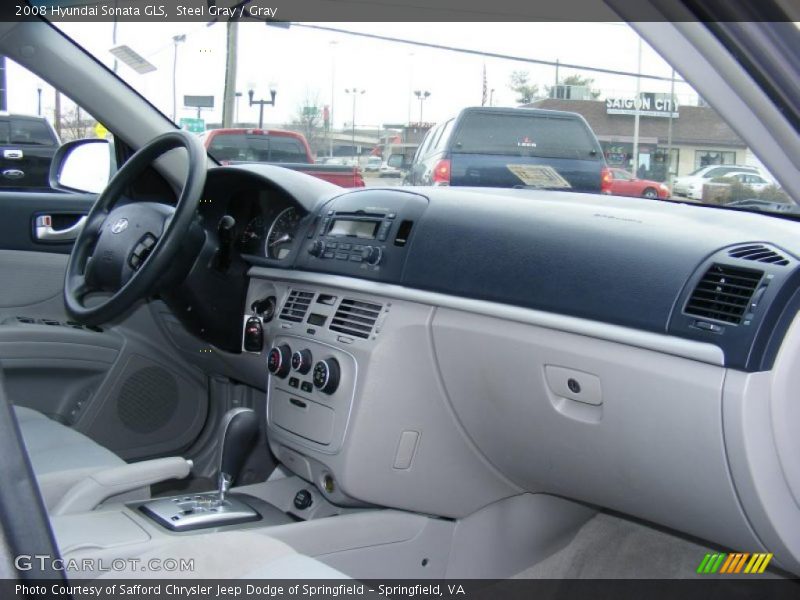 Steel Gray / Gray 2008 Hyundai Sonata GLS