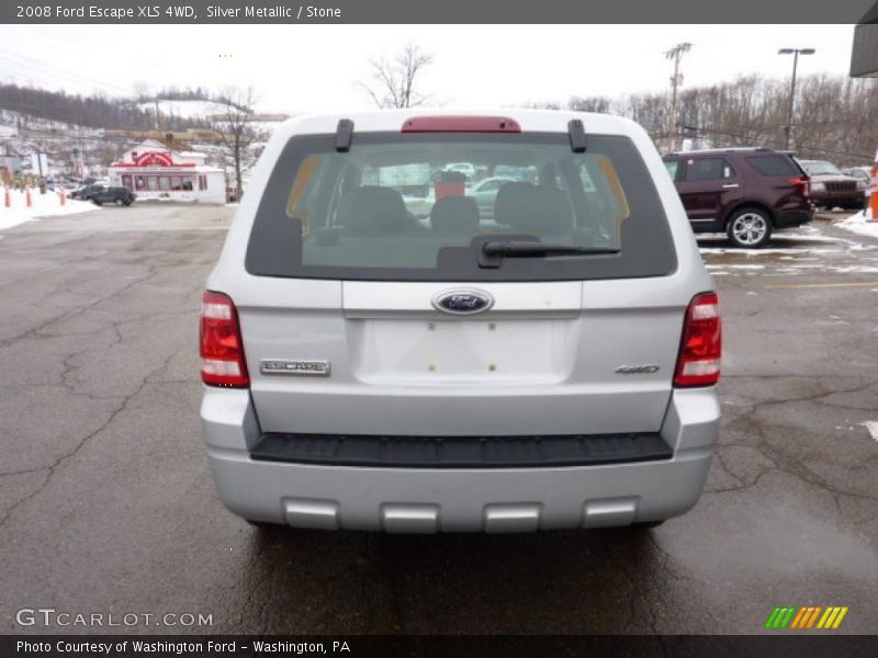 Silver Metallic / Stone 2008 Ford Escape XLS 4WD