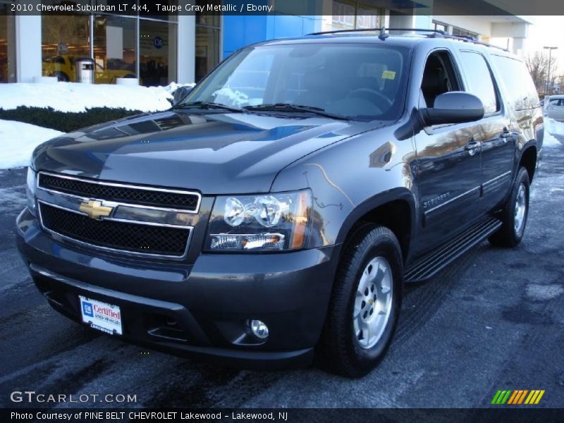 Taupe Gray Metallic / Ebony 2010 Chevrolet Suburban LT 4x4