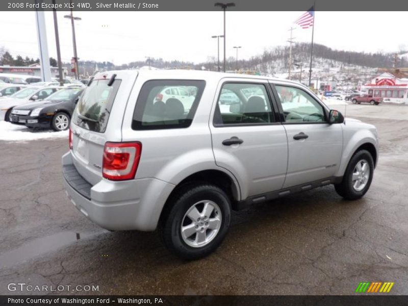 Silver Metallic / Stone 2008 Ford Escape XLS 4WD