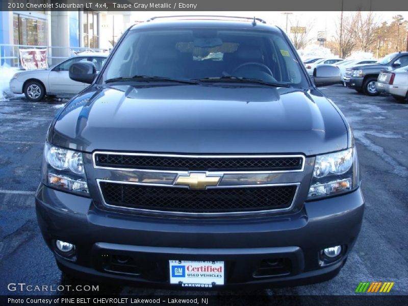Taupe Gray Metallic / Ebony 2010 Chevrolet Suburban LT 4x4