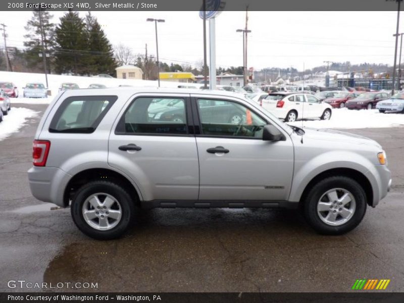 Silver Metallic / Stone 2008 Ford Escape XLS 4WD