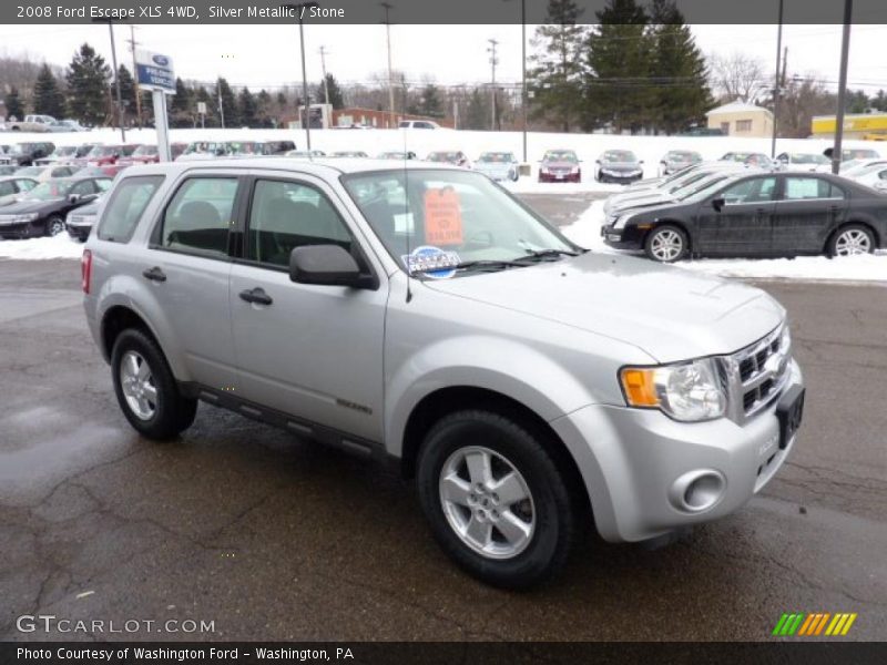 Silver Metallic / Stone 2008 Ford Escape XLS 4WD