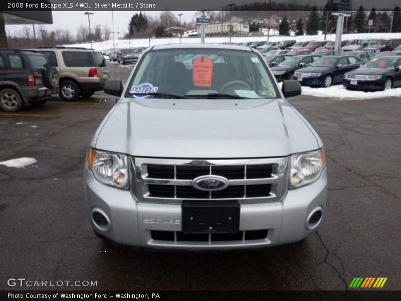 Silver Metallic / Stone 2008 Ford Escape XLS 4WD