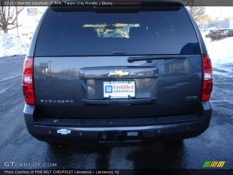 Taupe Gray Metallic / Ebony 2010 Chevrolet Suburban LT 4x4