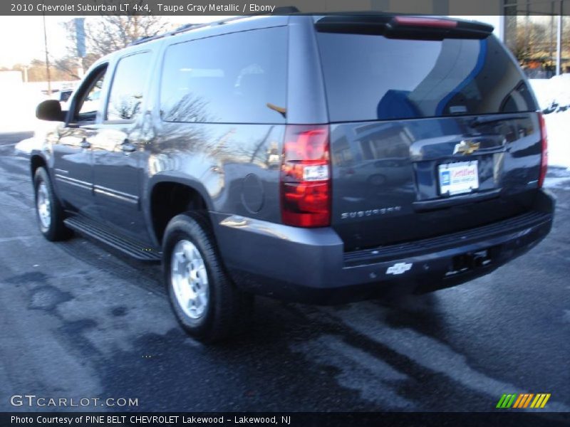 Taupe Gray Metallic / Ebony 2010 Chevrolet Suburban LT 4x4