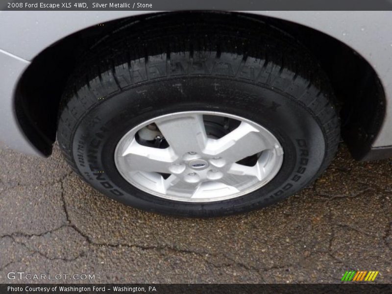 Silver Metallic / Stone 2008 Ford Escape XLS 4WD
