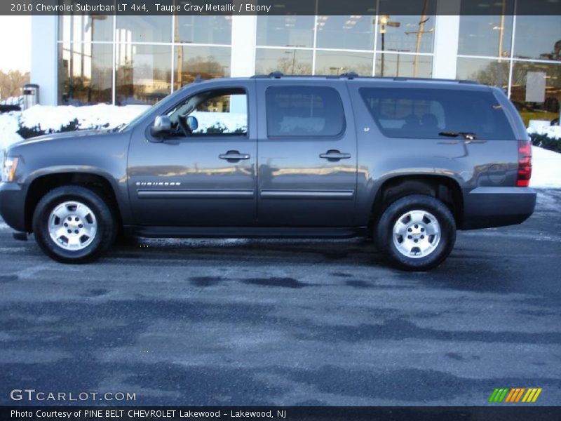 Taupe Gray Metallic / Ebony 2010 Chevrolet Suburban LT 4x4
