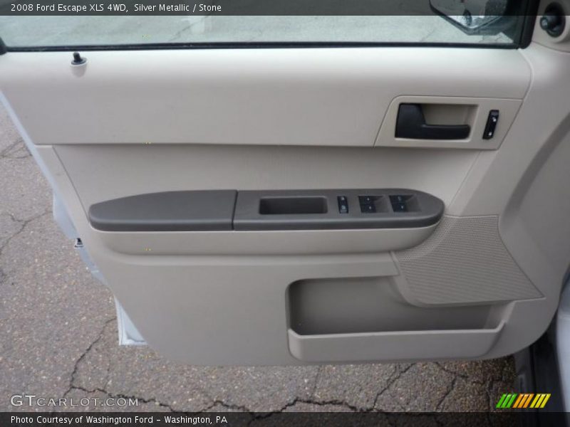 Silver Metallic / Stone 2008 Ford Escape XLS 4WD
