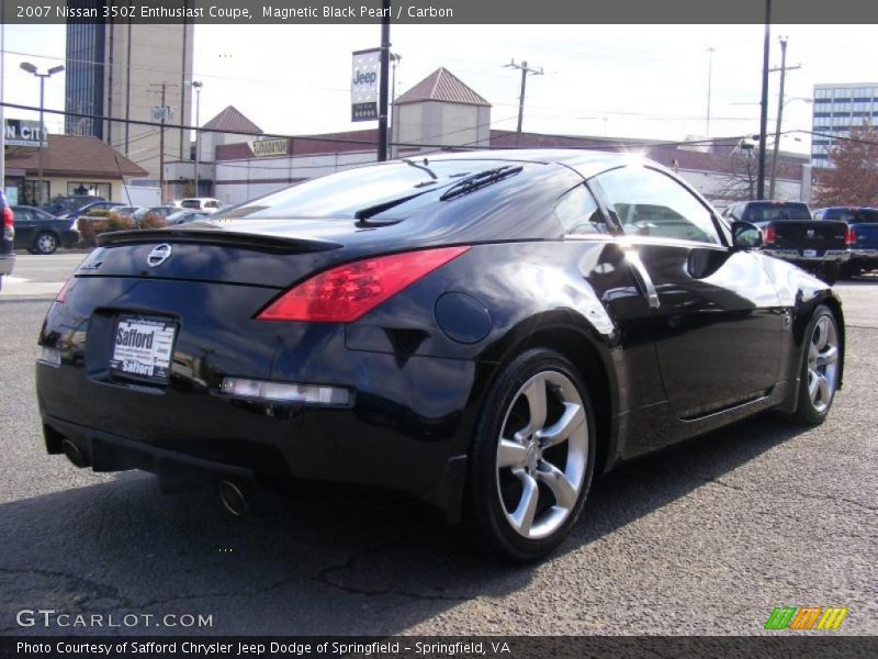 Magnetic Black Pearl / Carbon 2007 Nissan 350Z Enthusiast Coupe