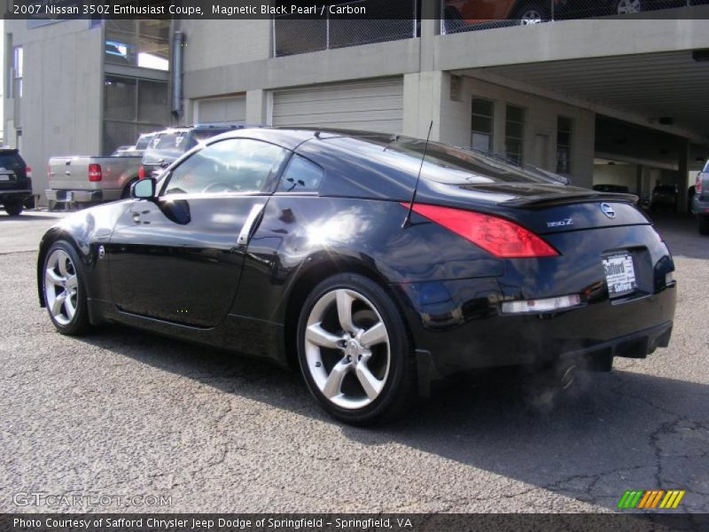 Magnetic Black Pearl / Carbon 2007 Nissan 350Z Enthusiast Coupe