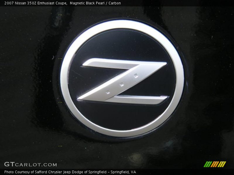 Magnetic Black Pearl / Carbon 2007 Nissan 350Z Enthusiast Coupe