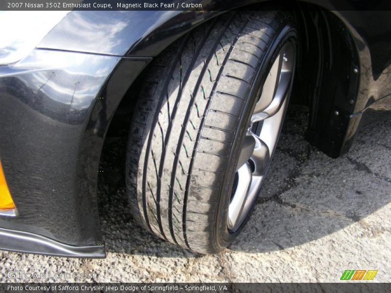 Magnetic Black Pearl / Carbon 2007 Nissan 350Z Enthusiast Coupe