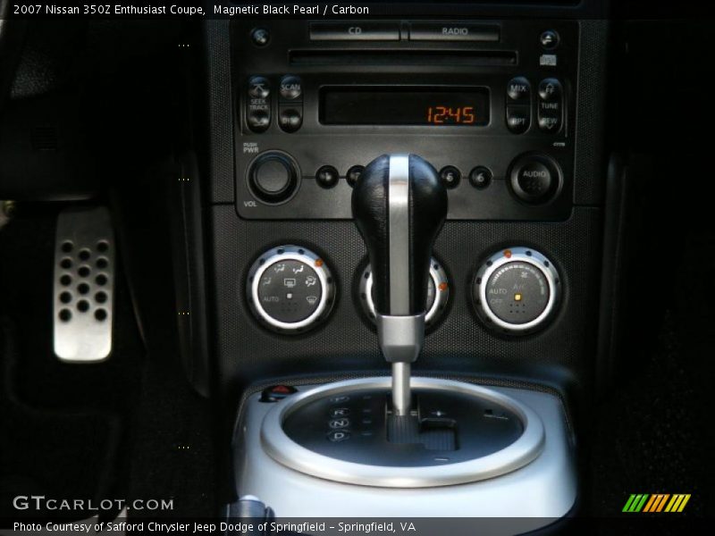 Magnetic Black Pearl / Carbon 2007 Nissan 350Z Enthusiast Coupe