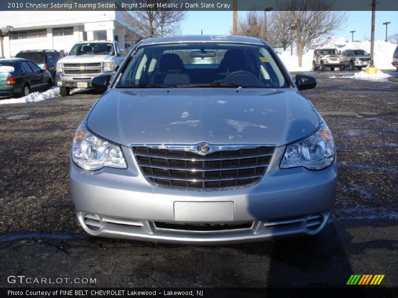 Bright Silver Metallic / Dark Slate Gray 2010 Chrysler Sebring Touring Sedan