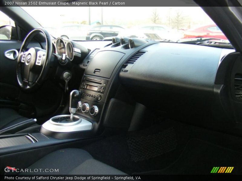 Magnetic Black Pearl / Carbon 2007 Nissan 350Z Enthusiast Coupe