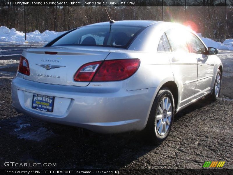 Bright Silver Metallic / Dark Slate Gray 2010 Chrysler Sebring Touring Sedan