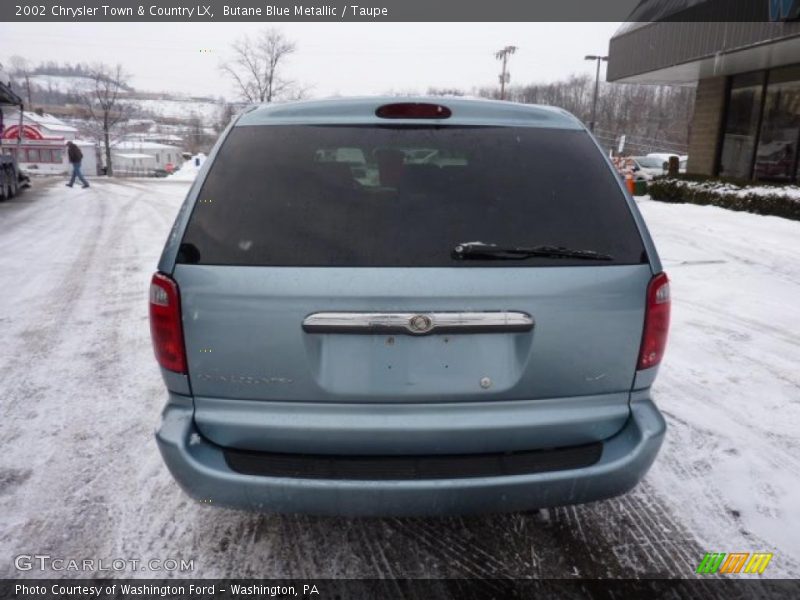 Butane Blue Metallic / Taupe 2002 Chrysler Town & Country LX