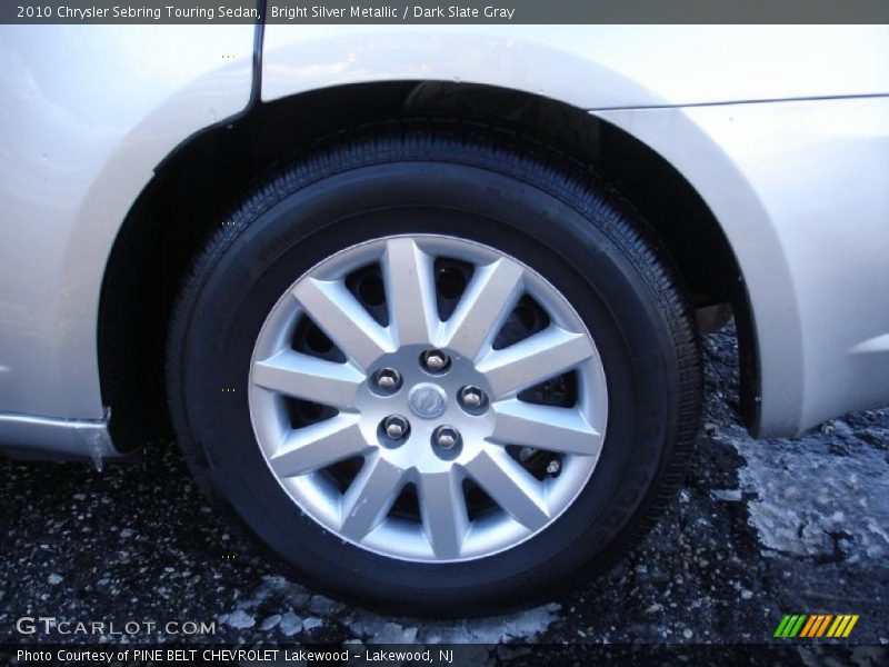 Bright Silver Metallic / Dark Slate Gray 2010 Chrysler Sebring Touring Sedan