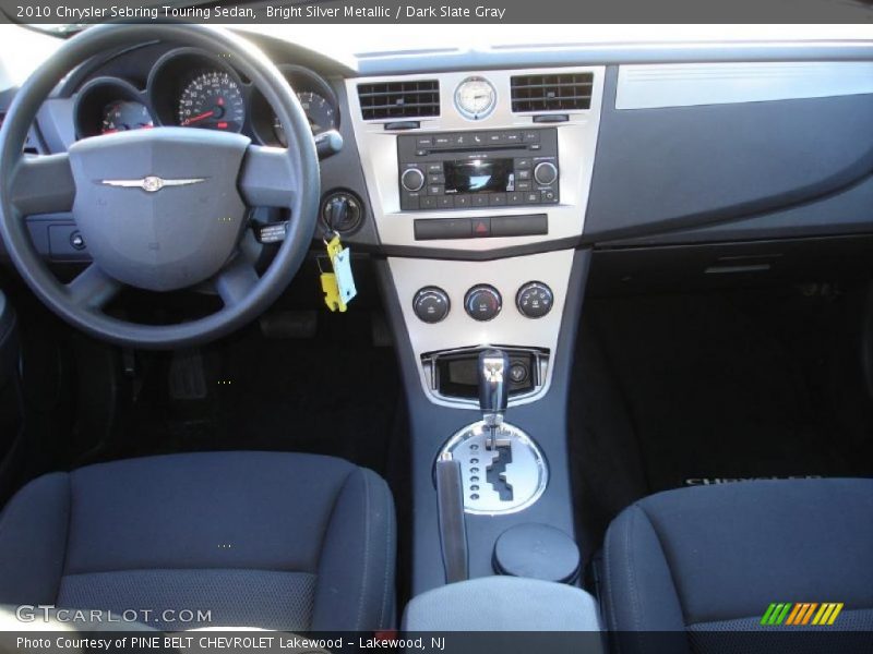 Bright Silver Metallic / Dark Slate Gray 2010 Chrysler Sebring Touring Sedan