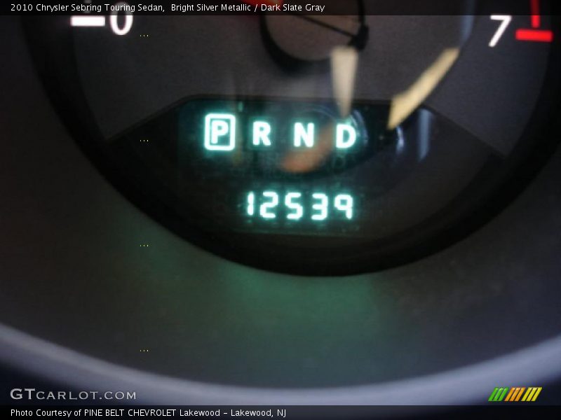 Bright Silver Metallic / Dark Slate Gray 2010 Chrysler Sebring Touring Sedan