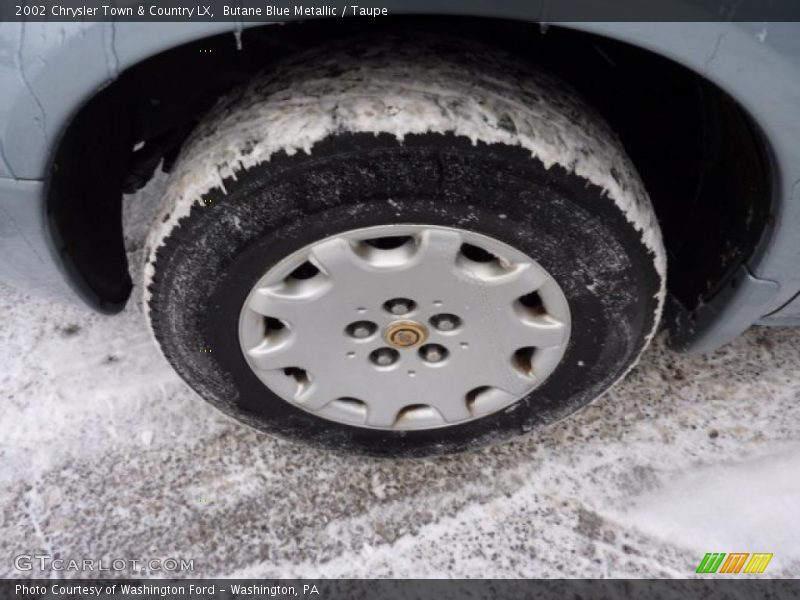 Butane Blue Metallic / Taupe 2002 Chrysler Town & Country LX