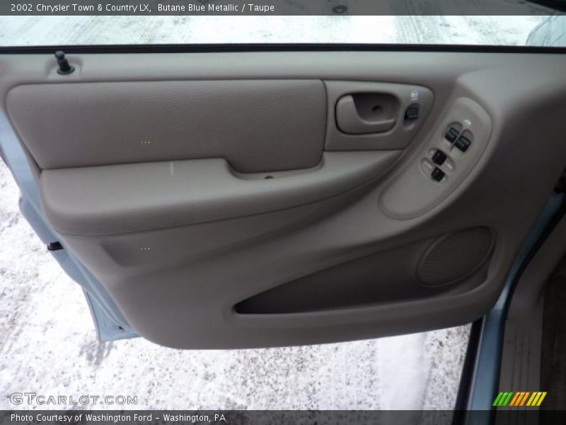 Butane Blue Metallic / Taupe 2002 Chrysler Town & Country LX