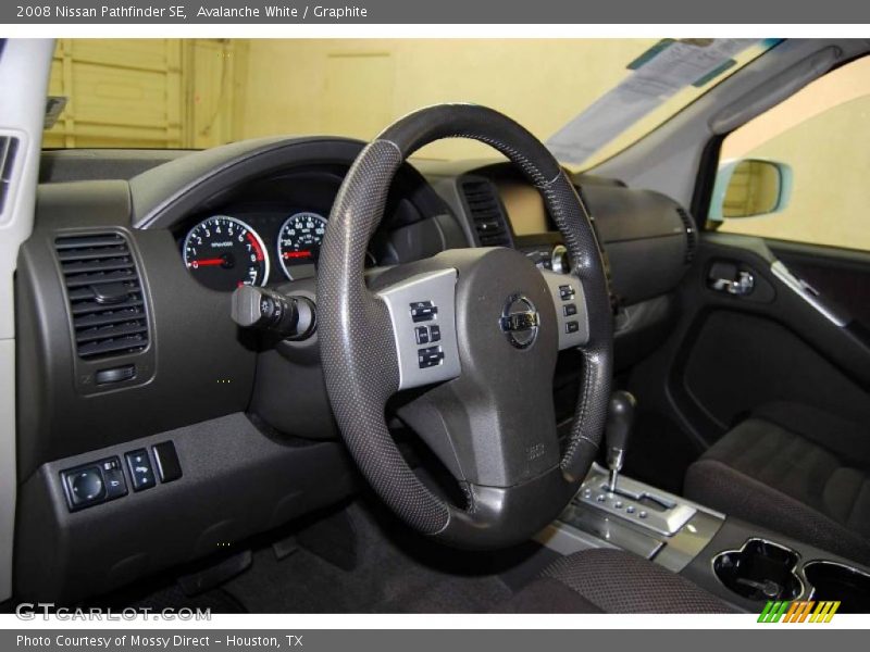 Avalanche White / Graphite 2008 Nissan Pathfinder SE