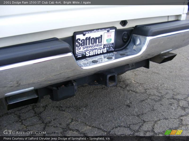 Bright White / Agate 2001 Dodge Ram 1500 ST Club Cab 4x4