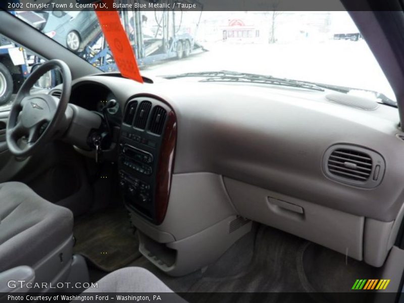 Butane Blue Metallic / Taupe 2002 Chrysler Town & Country LX