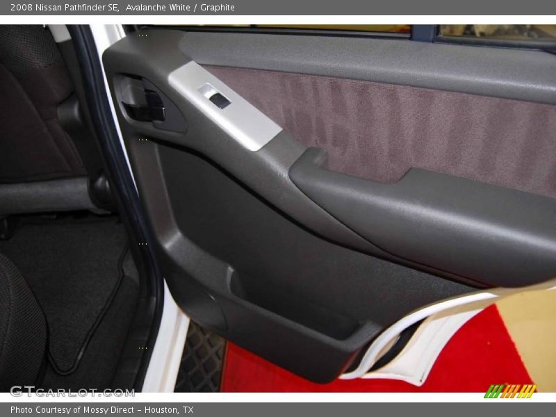 Avalanche White / Graphite 2008 Nissan Pathfinder SE