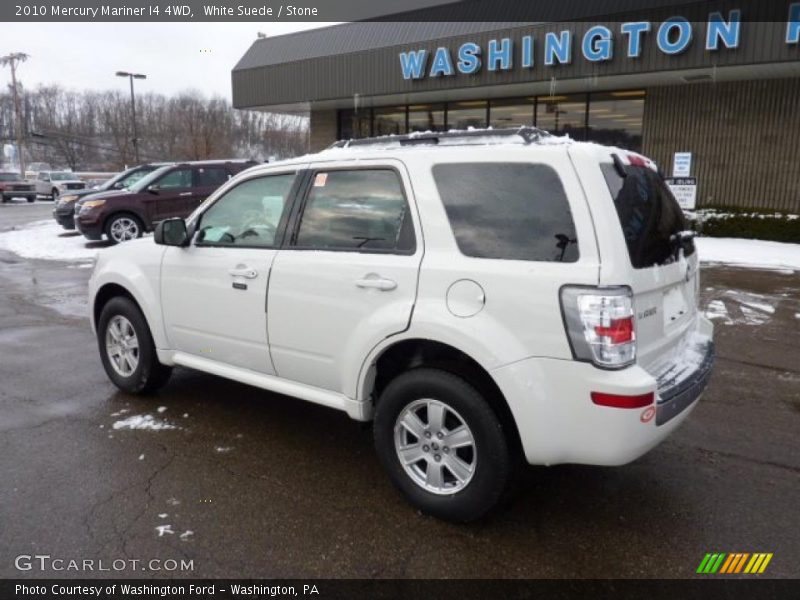 White Suede / Stone 2010 Mercury Mariner I4 4WD