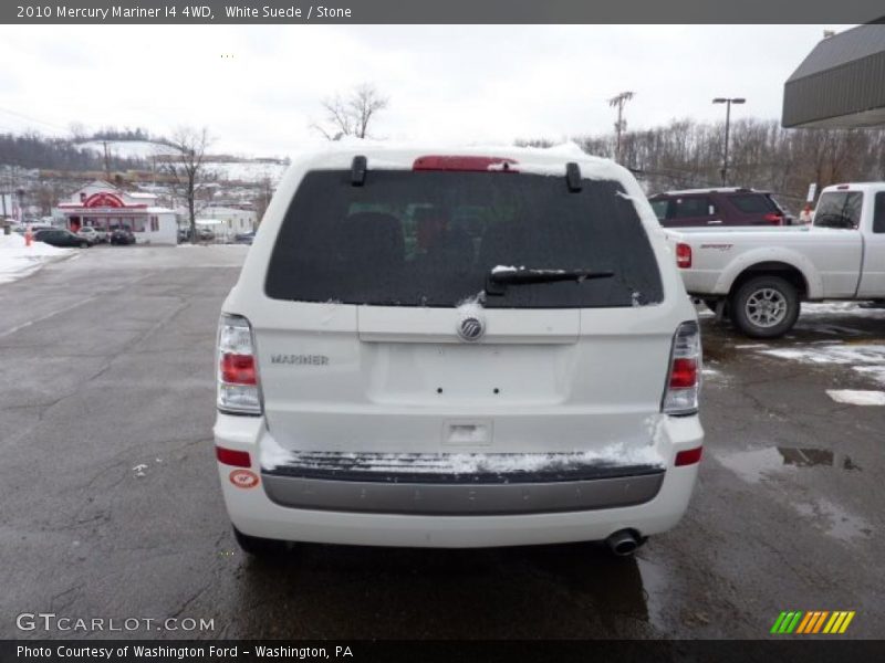 White Suede / Stone 2010 Mercury Mariner I4 4WD