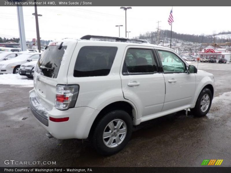 White Suede / Stone 2010 Mercury Mariner I4 4WD