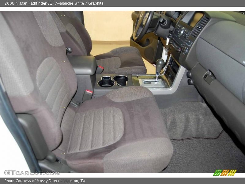 Avalanche White / Graphite 2008 Nissan Pathfinder SE
