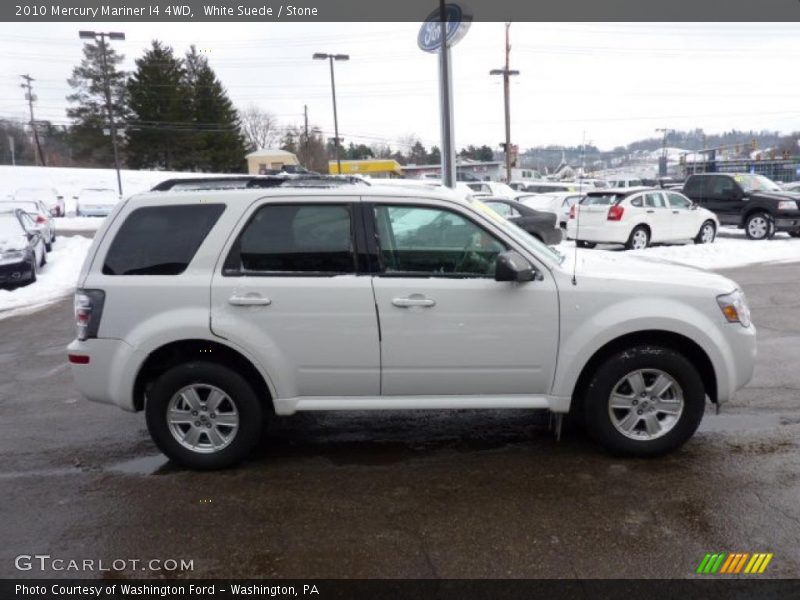 White Suede / Stone 2010 Mercury Mariner I4 4WD
