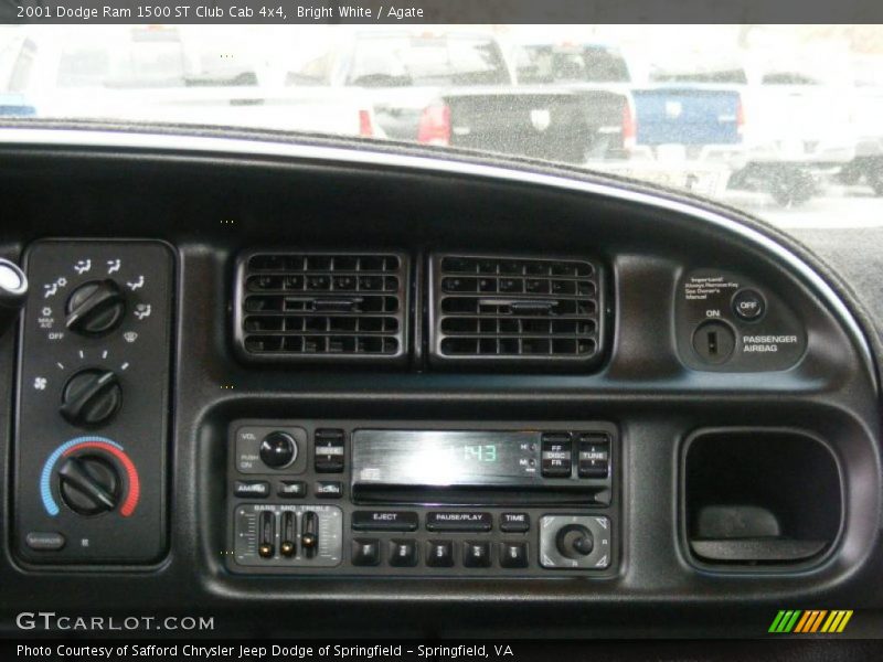 Bright White / Agate 2001 Dodge Ram 1500 ST Club Cab 4x4